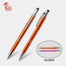 Soft touch ball point promotional gift pen with custom logo